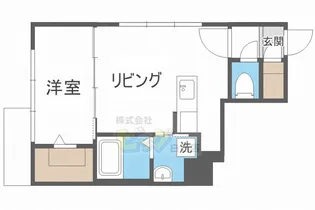 デュオレッド豊平【4階】の間取り