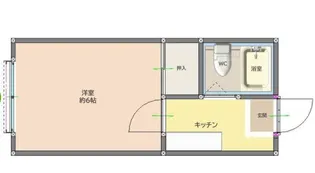 アネックス野田【2階】の間取り