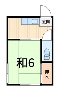 黒澤ハイム【2階】の間取り