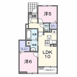 エクセルテラス【1階】の間取り