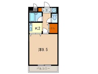 ロイヤルステ-ジ【5階】の間取り