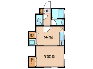 パークサイド杉並【1階】の間取り