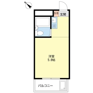 WINDS行徳2番館【4階】の間取り