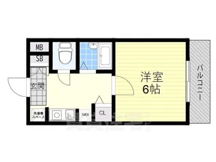 ピュアメゾン【4階】の間取り