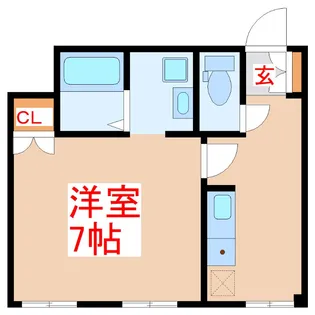 グランガーデンたてばば【4階】の間取り
