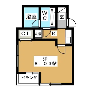 NOZY machiya【6階】の間取り