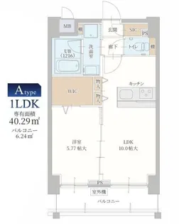 Viento京都駅【4階】の間取り