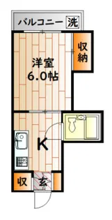 峰ガーデン【3階】の間取り