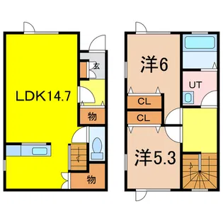 D・セキュアの間取り