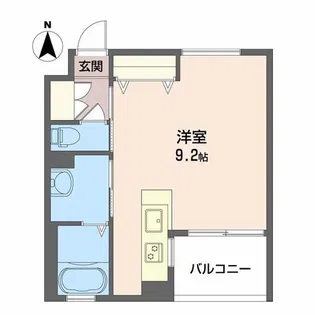 CUBE【2階】の間取り