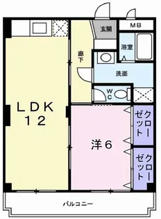 メゾンアネックス【4階】の間取り