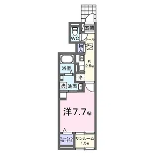 カーム【1階】の間取り