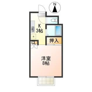 山庄ビル【3階】の間取り