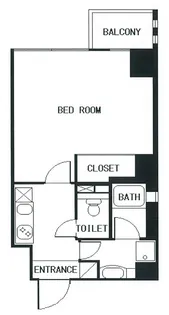 ホーヨー東京レジデンス赤坂三丁目【6階】の間取り