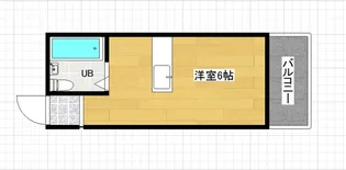 ハナハウス【2階】の間取り