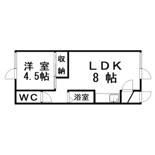 パークサイド【2階】の間取り
