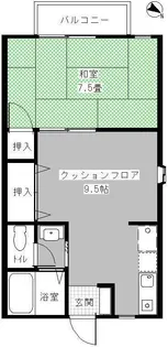エクセルコート【2階】の間取り