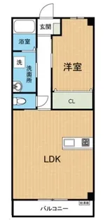 ヴィラヒルズ小山【2階】の間取り