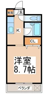 レビュー21【3階】の間取り