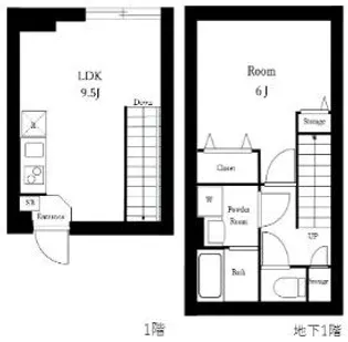 everCrest赤羽の間取り
