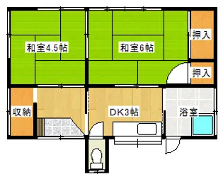 東京都八王子市西浅川町【一戸建】の間取り