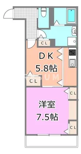 千葉県千葉市中央区祐光4【アパート】の間取り