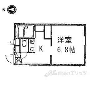 レオパレスOHI3【1階】の間取り