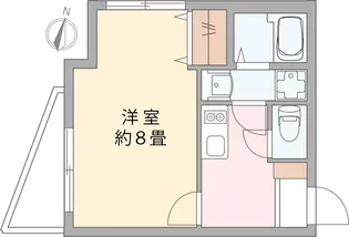 Y’sコート池の上【1階】の間取り