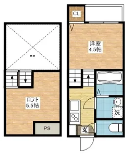 Modern Palazzo住吉レジサム【1階】の間取り