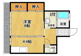大貴ビル【3階】の間取り