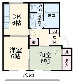コアロード【1階】の間取り