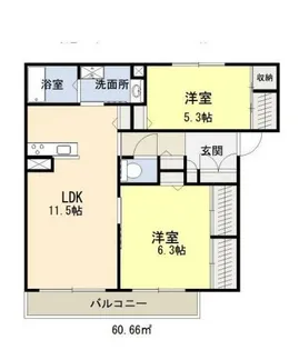 SCENE III【2階】の間取り