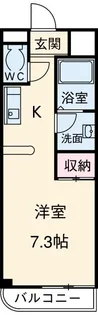 サンライズ15【3階】の間取り