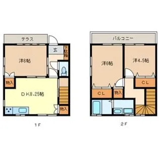 埼玉県入間市下藤沢3【一戸建】の間取り