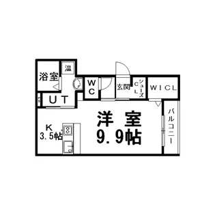 LIEN(リアン)【3階】の間取り