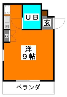 ハイム石原【1階】の間取り