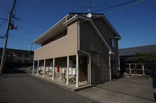 新潟県新潟市西区五十嵐2の町【アパート】の外観