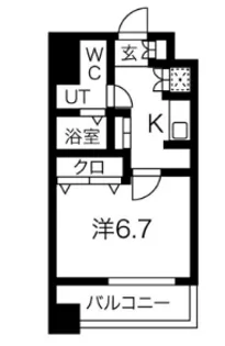 スパシエ田端【9階】の間取り