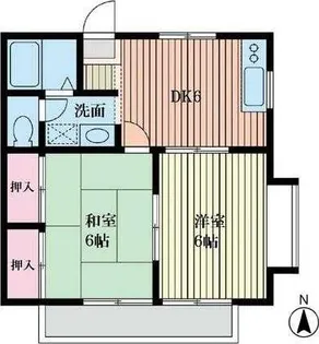 神奈川県綾瀬市蓼川3【アパート】の間取り
