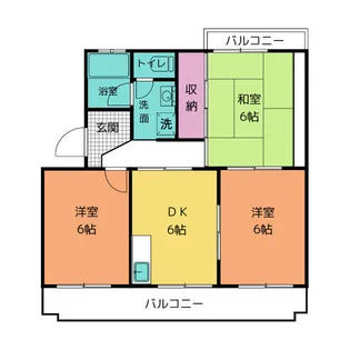 ベルローズ【2階】の間取り