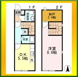 東京都西東京市東町4【一戸建】の間取り