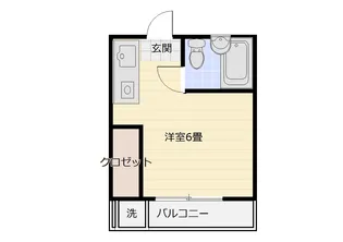 東京都杉並区下井草2【アパート】の間取り