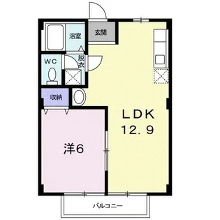 茨城県水戸市松が丘1【アパート】の間取り