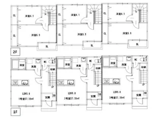メゾンクレール賀茂弐番館の間取り
