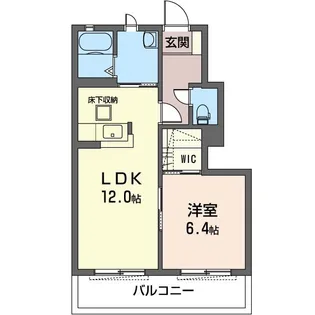 オレンジガーデン【1階】の間取り