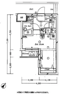 ロイヤルガーデン品川【3階】の間取り