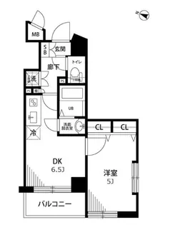 東京都杉並区荻窪5【マンション】の間取り