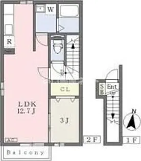 カンタービレ【2階】の間取り