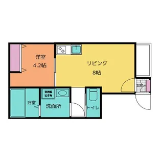 オリエンタル清水【3階】の間取り