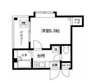 神奈川県横浜市鶴見区矢向6【マンション】の間取り